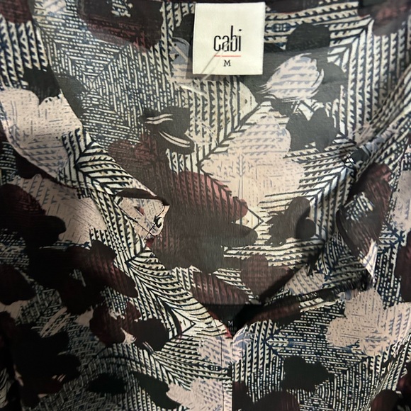 Cabi Weaver Top With Cani Size M - Picture 2 of 3
